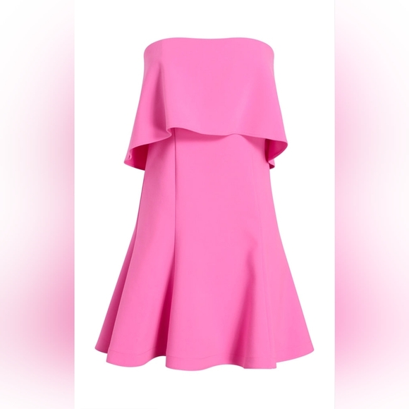 NWT LIKELY Flouncy Driggs Mini Dress Pink Sugar 10 - Picture 2 of 7